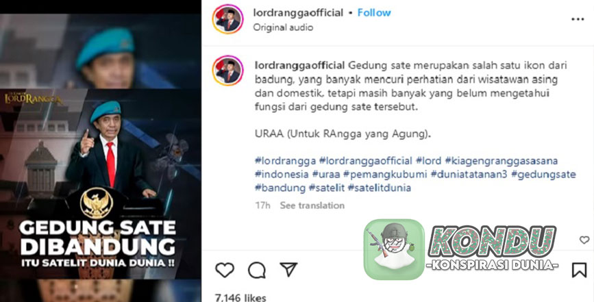 Teori Konspirasi Lord Rangga: Mantan Petinggi Sunda Empire