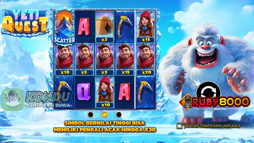 Game Online Pragmatic Yeti Quest Pemberi Scatter Gratis