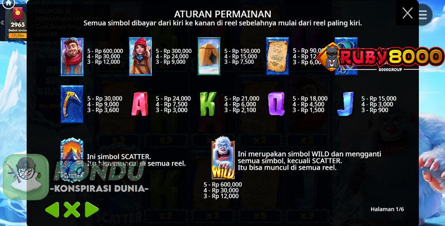 Game Online Pragmatic Yeti Quest Pemberi Scatter Gratis