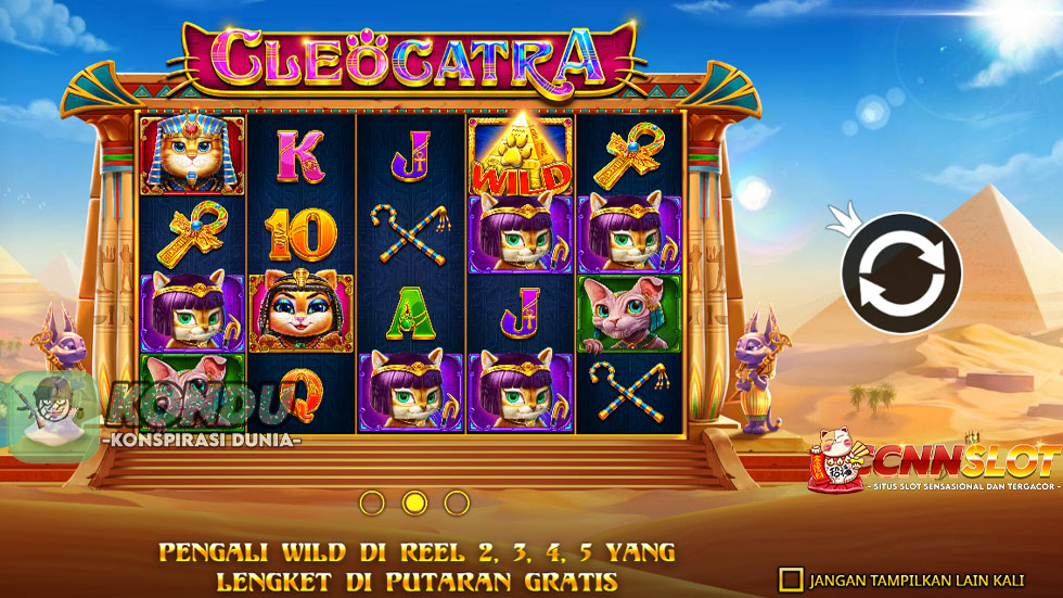 Cleocatra: Kucing dan Kekayaan Mesir Menanti di Slot Seru Ini