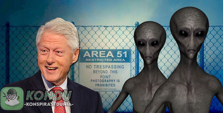 Apakah Benar Mantan Presiden Bill Clinton Mahluk Luar Angkasa?