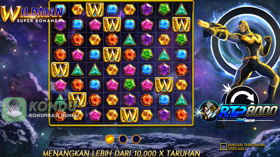 Bermain Wildman Super Bonanza Slot Seru dengan Jackpot Besar
