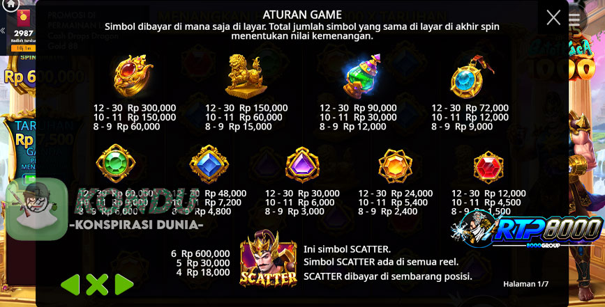 Game Online Gates of Gatot Kaca 1000 Freespinnya Bukan Main