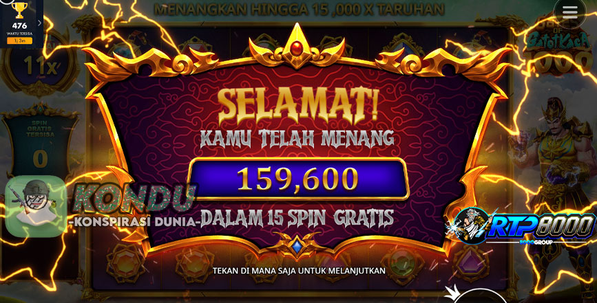 Game Online Gates of Gatot Kaca 1000 Freespinnya Bukan Main