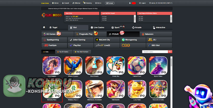 Rahasia Sukses Bermain Mahjong Ways di Situs Ruby8000