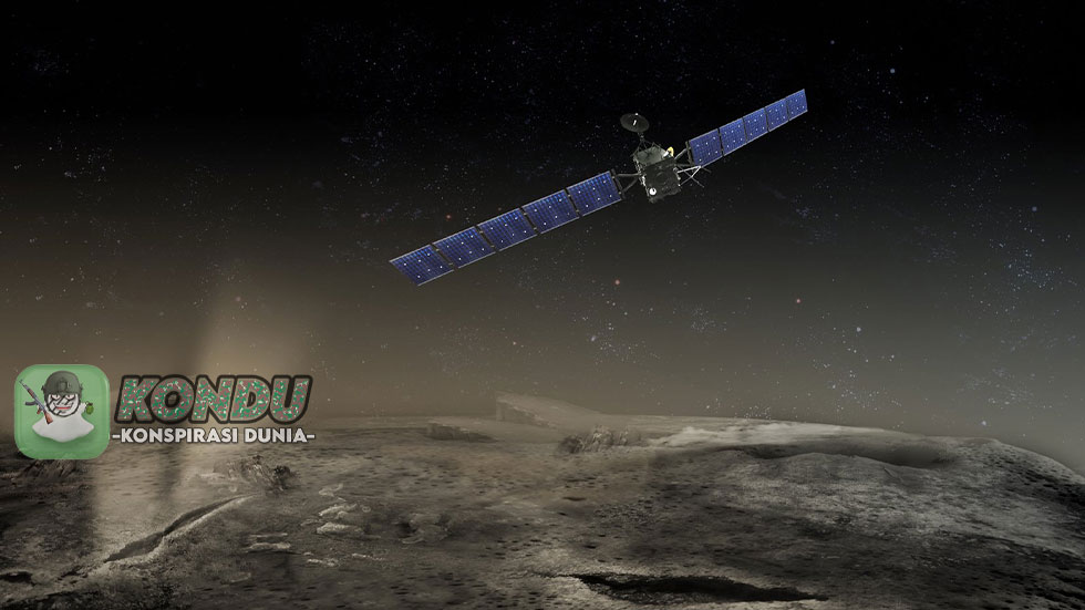 Konspirasi Pendaratan di komet Proyek Rosetta dari Lembaga ESA