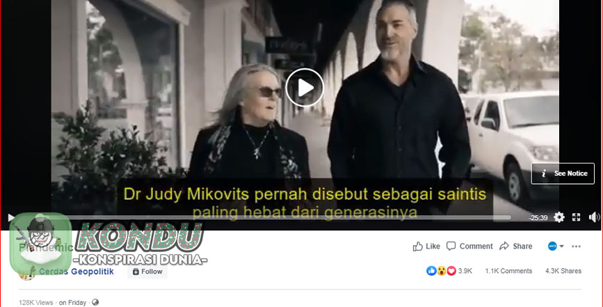 Konspirasi Video Plandemic yang Menghebohkan Seluruh Dunia