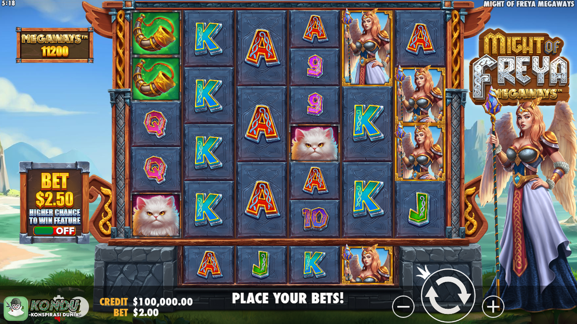Slot Might of Freya Megaways: Petualangan Seru Raih Hadiah