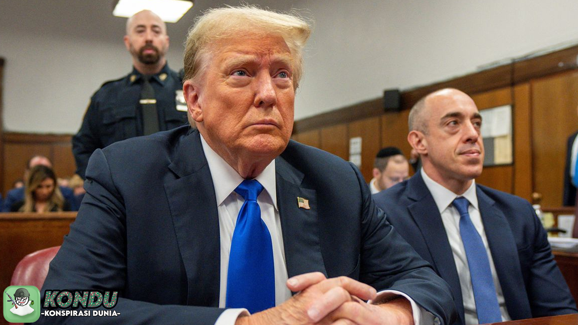 Trump dan Moderator Debat Panas Soal Konspirasi QAnon