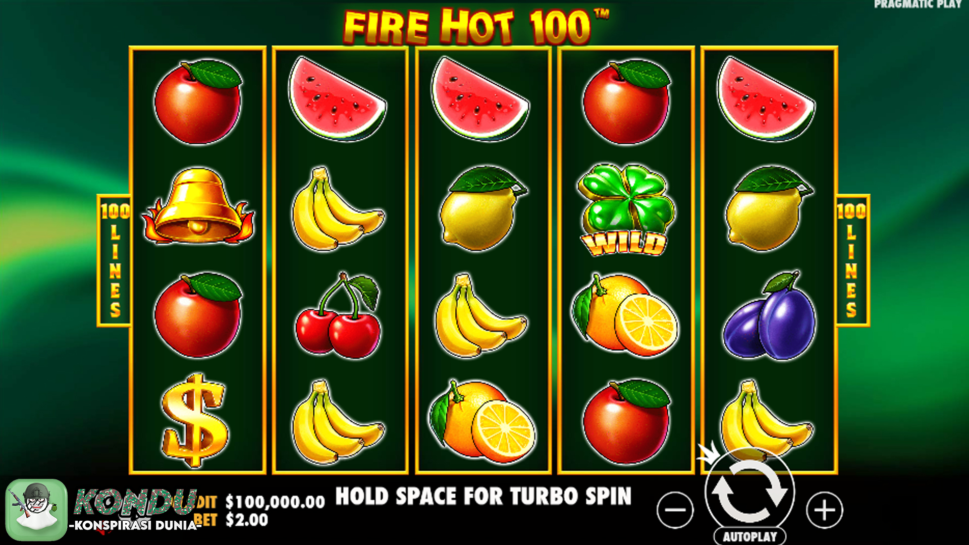 Mainkan Fire Hot 100 di Situs Slot Resmi dan Bakar Jackpot Besar