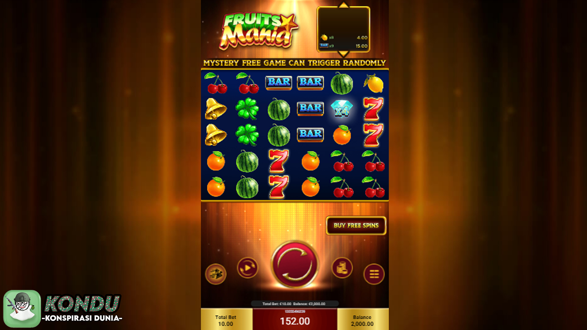 Permainan Slot Online Fruits Mania Makin Gacor di Daftar Cnnslot