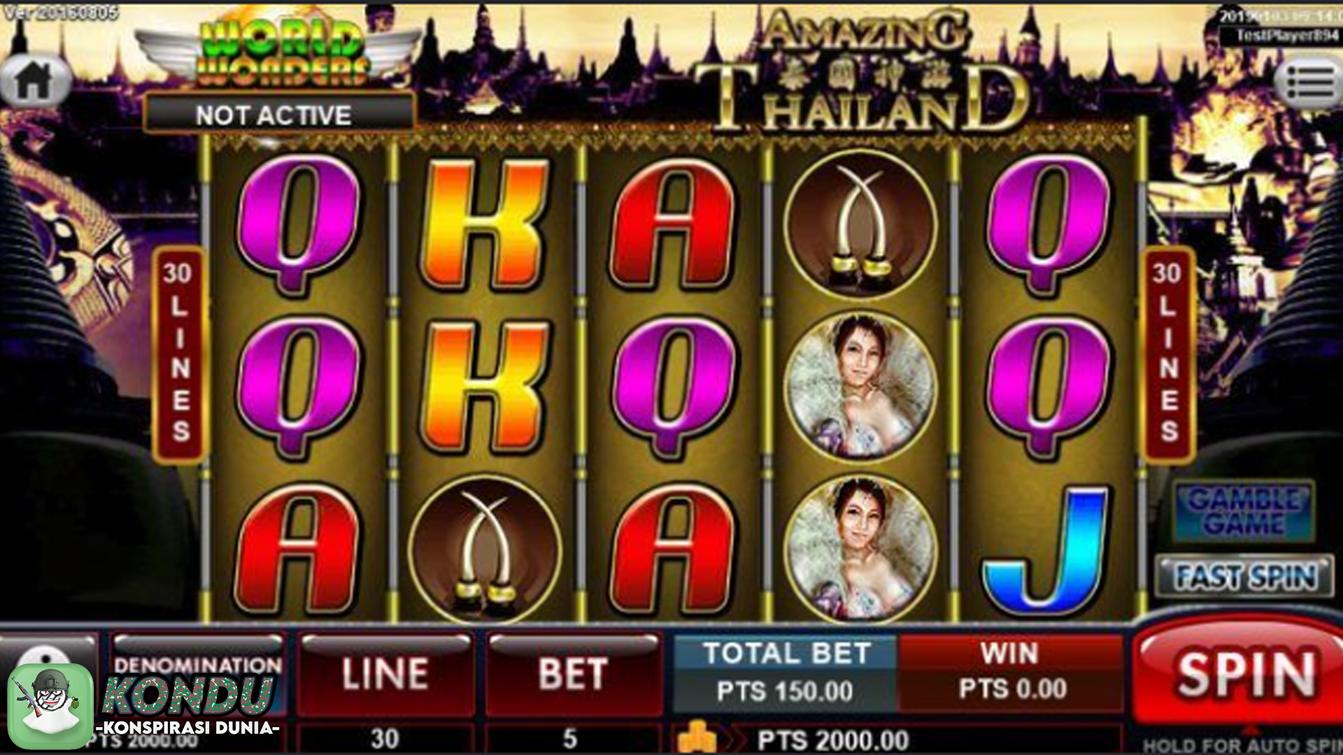 Seru Main Amazing Thailand di Slot Pulsa Biar Cuan Lancar