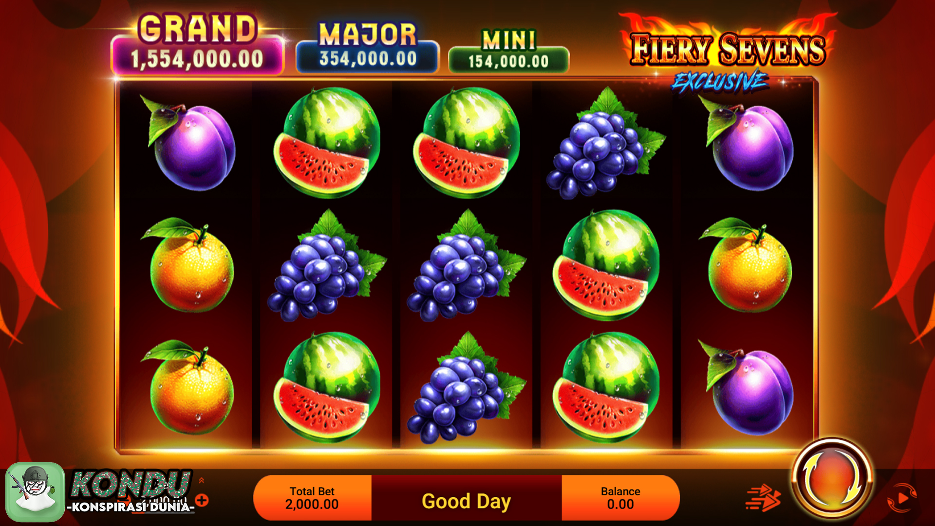 Cuan Gila Instan dengan Fiery Sevens Exclusive di Situs Slot