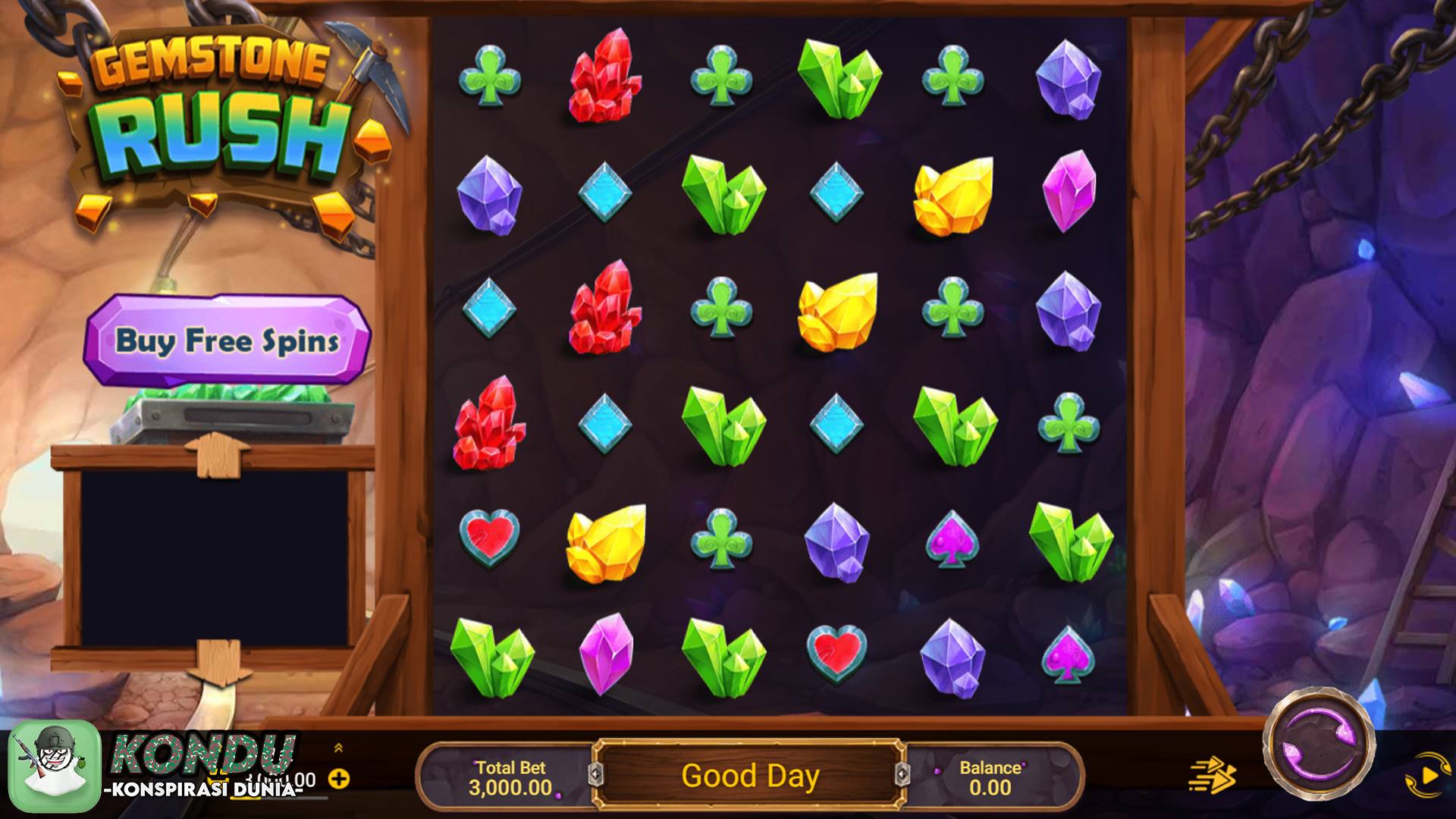 Gemstone Rush Siap Membawa Hoki Kalau Kamu Daftar Rtp8000