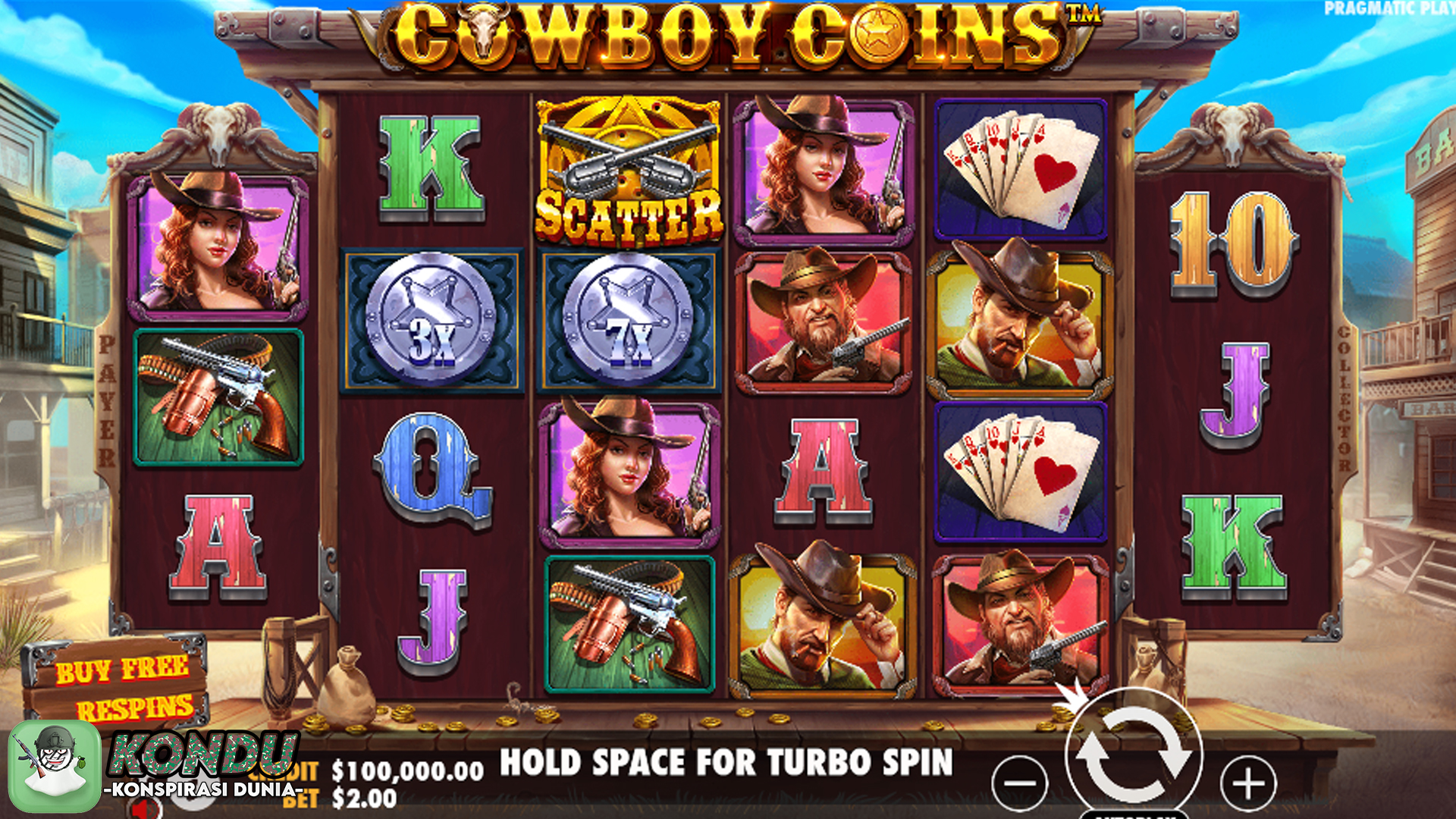 Keseruan Bermain Slot Online Cowboy Coins Penuh di Era Koboi