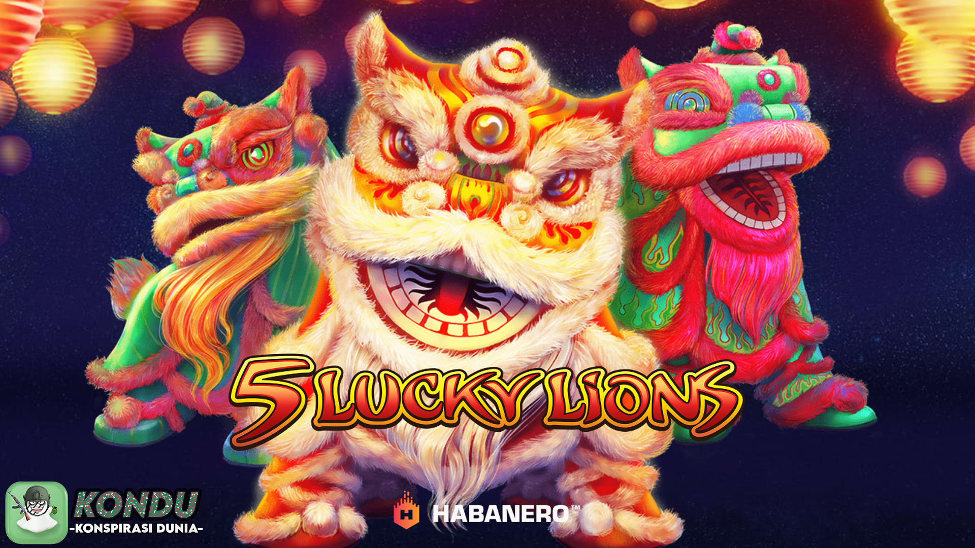 Link Slot Gacor 5 Lucky Lions Nyalakan Insting Auto Menang