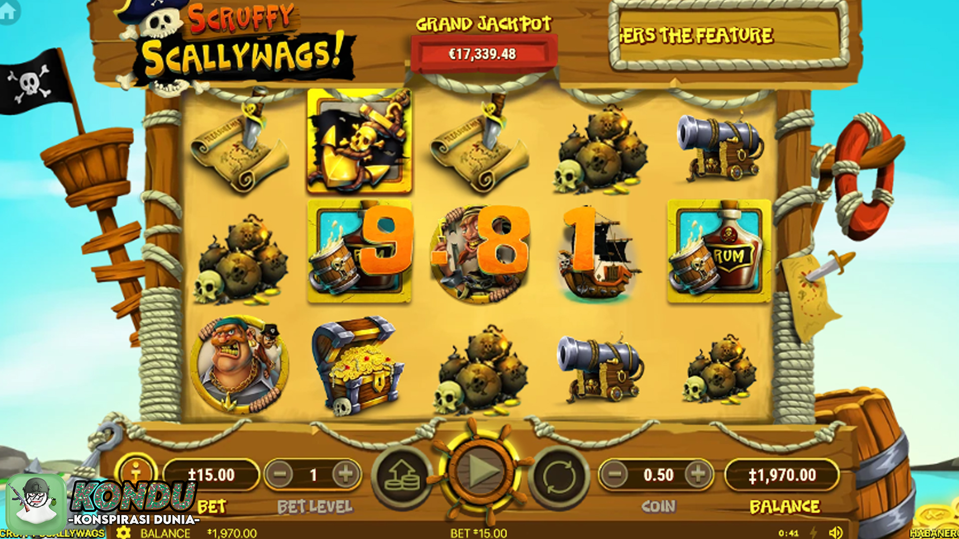 Scruffy Scallywags 2025: Bajak Laut Nakal dengan Jackpot Gila