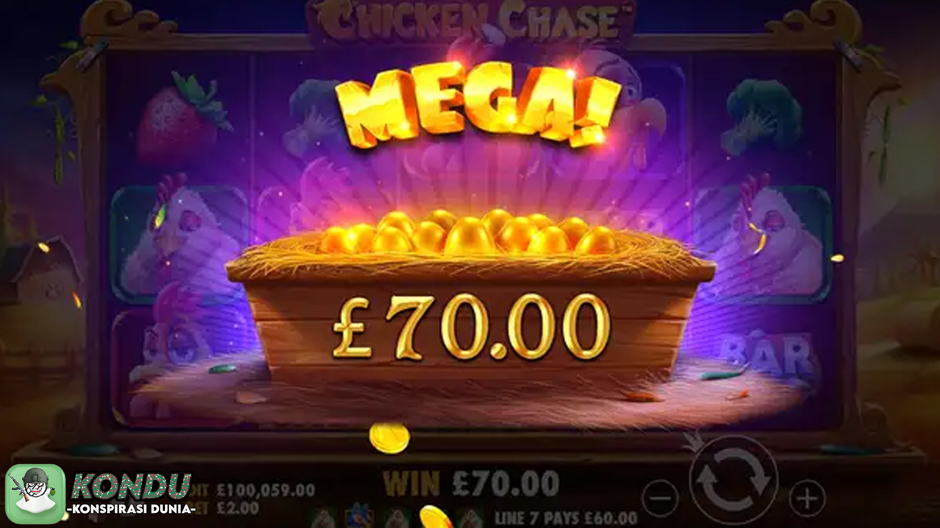 Game Digital Chicken Chase seputar 3 Nilai Menarik Pemula