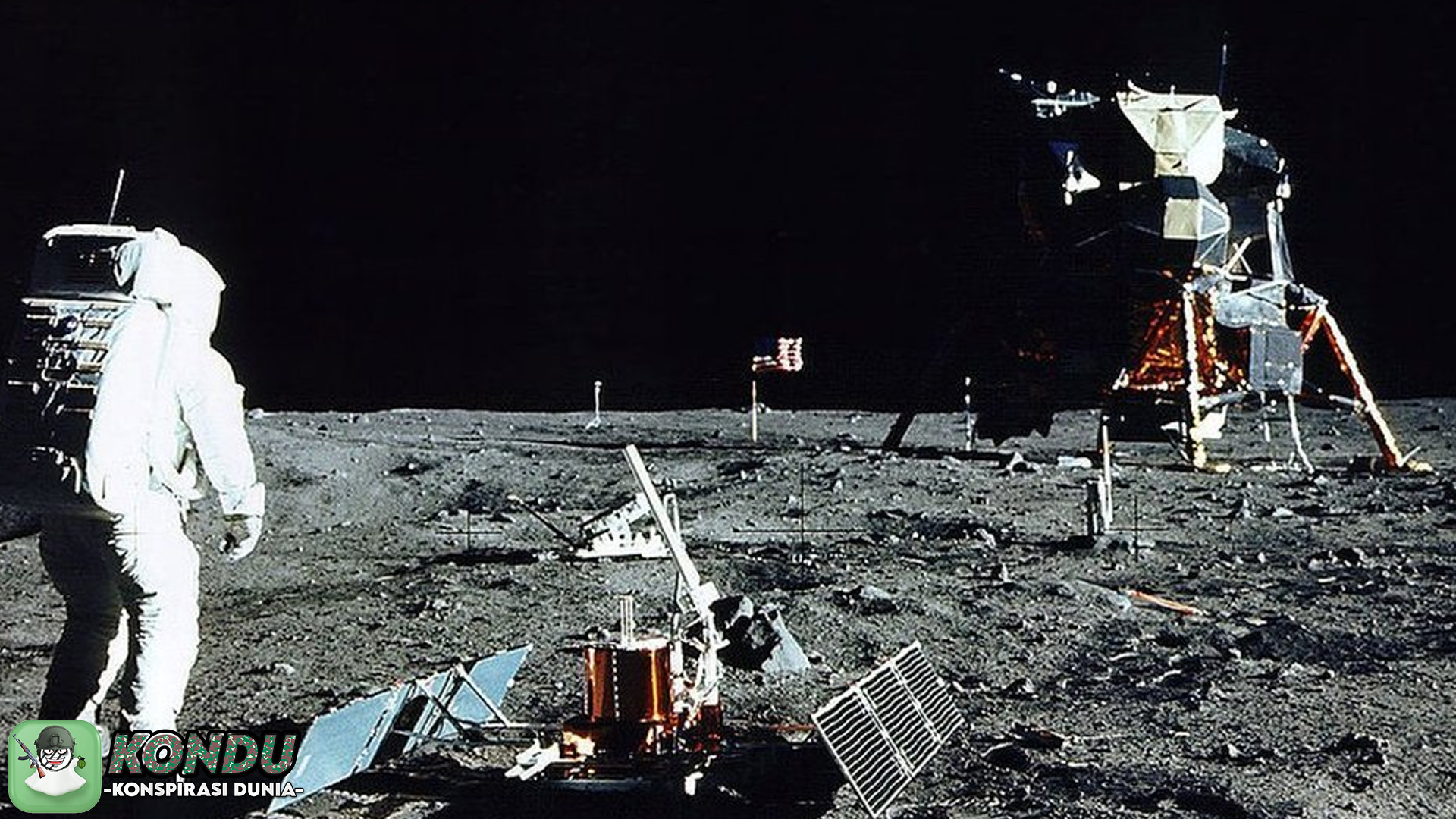 3 Konspirasi Besar yang Ragukan Jejak Manusia di Bulan