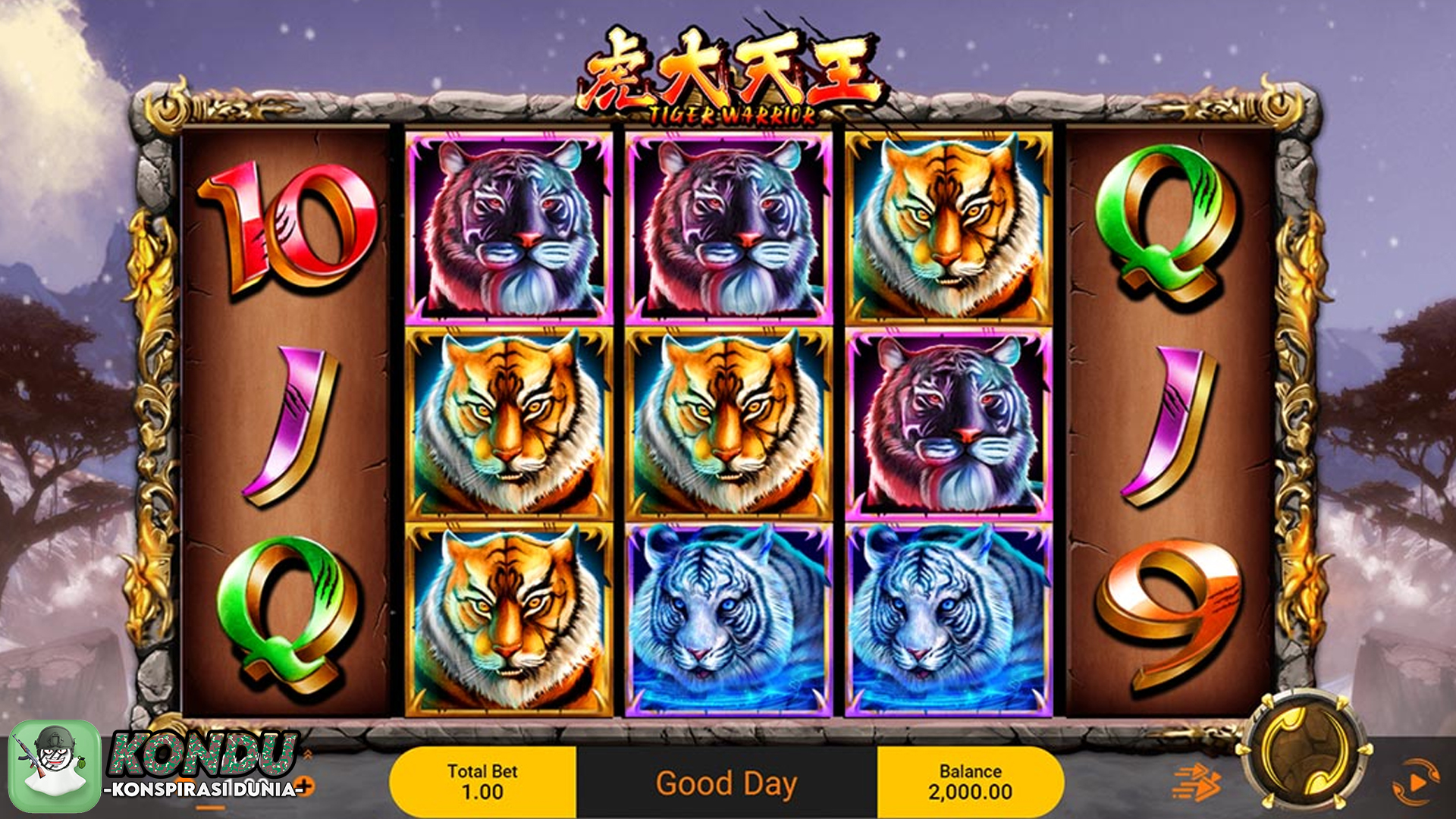 Mengenal 4 Jenis Wild & Scatter Tiger Warrior Jarang Disadari