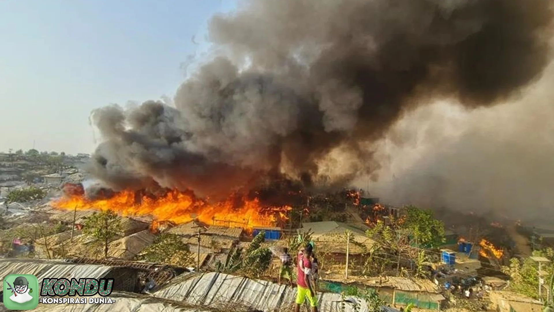5 Tragedi Kebakaran di Kamp Rohingya yang Diduga Ada Konspirasi