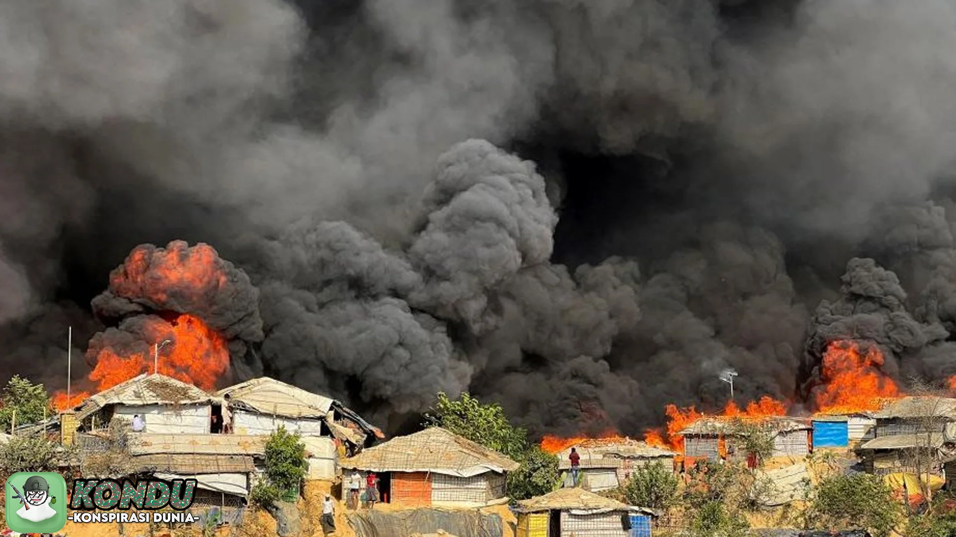 5 Tragedi Kebakaran di Kamp Rohingya yang Diduga Ada Konspirasi