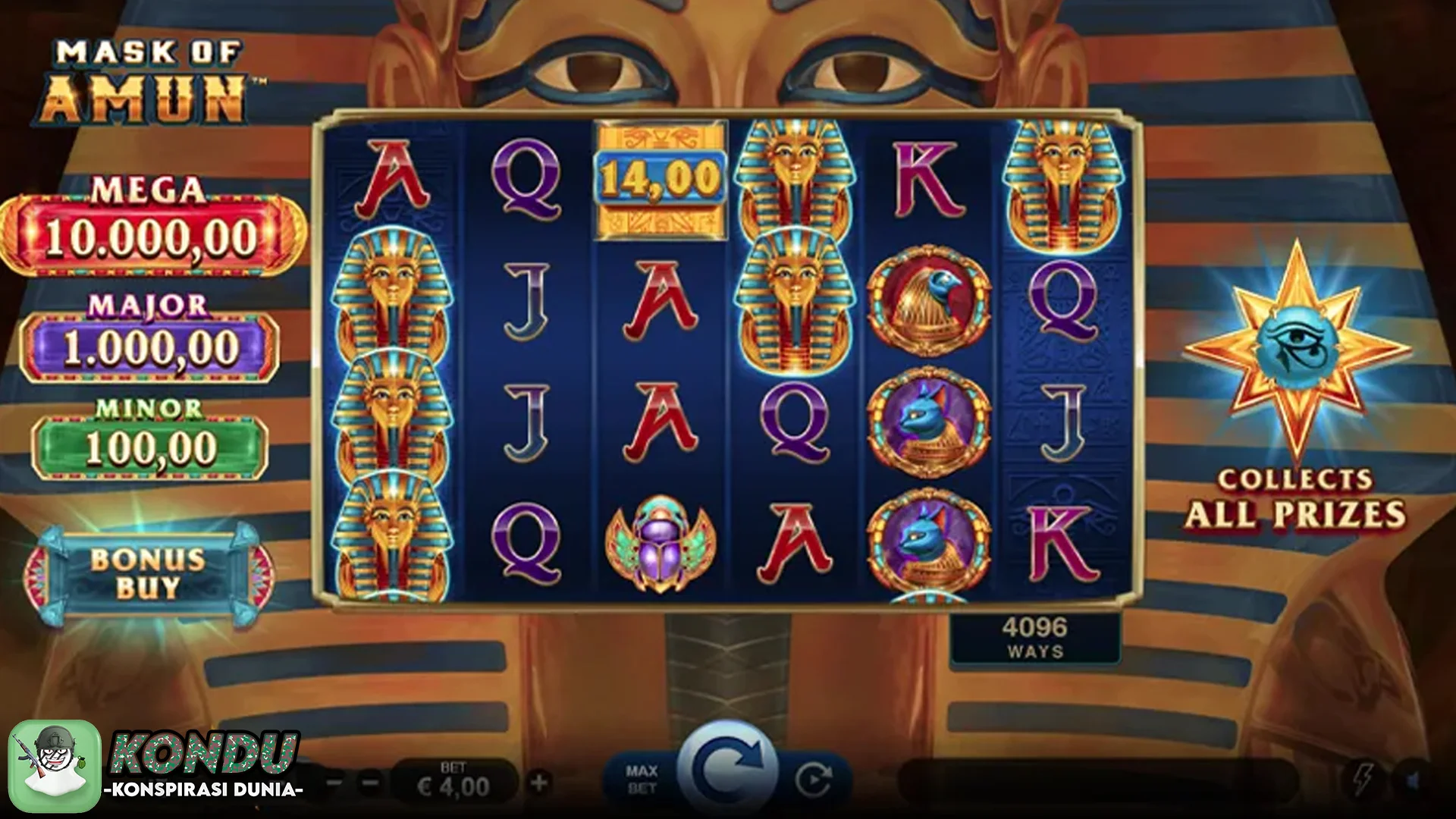 5 Simbol Mistis di Mask of Amun Yang Penuh Makna Tersembunyi