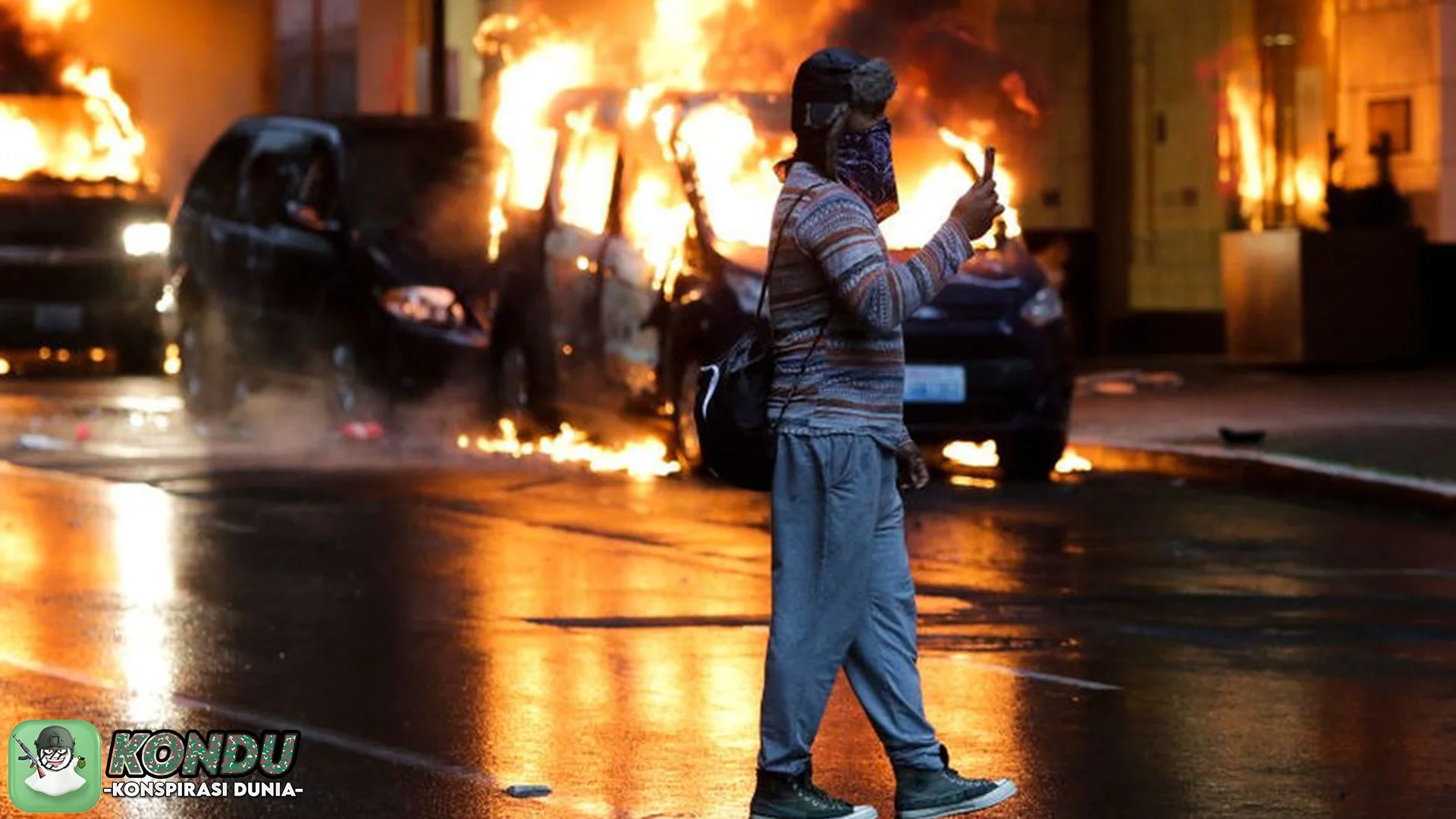 Unjuk Rasa George Floyd yang Bikin Geger, 4 Teori Konspirasi Wajib Kamu Tau