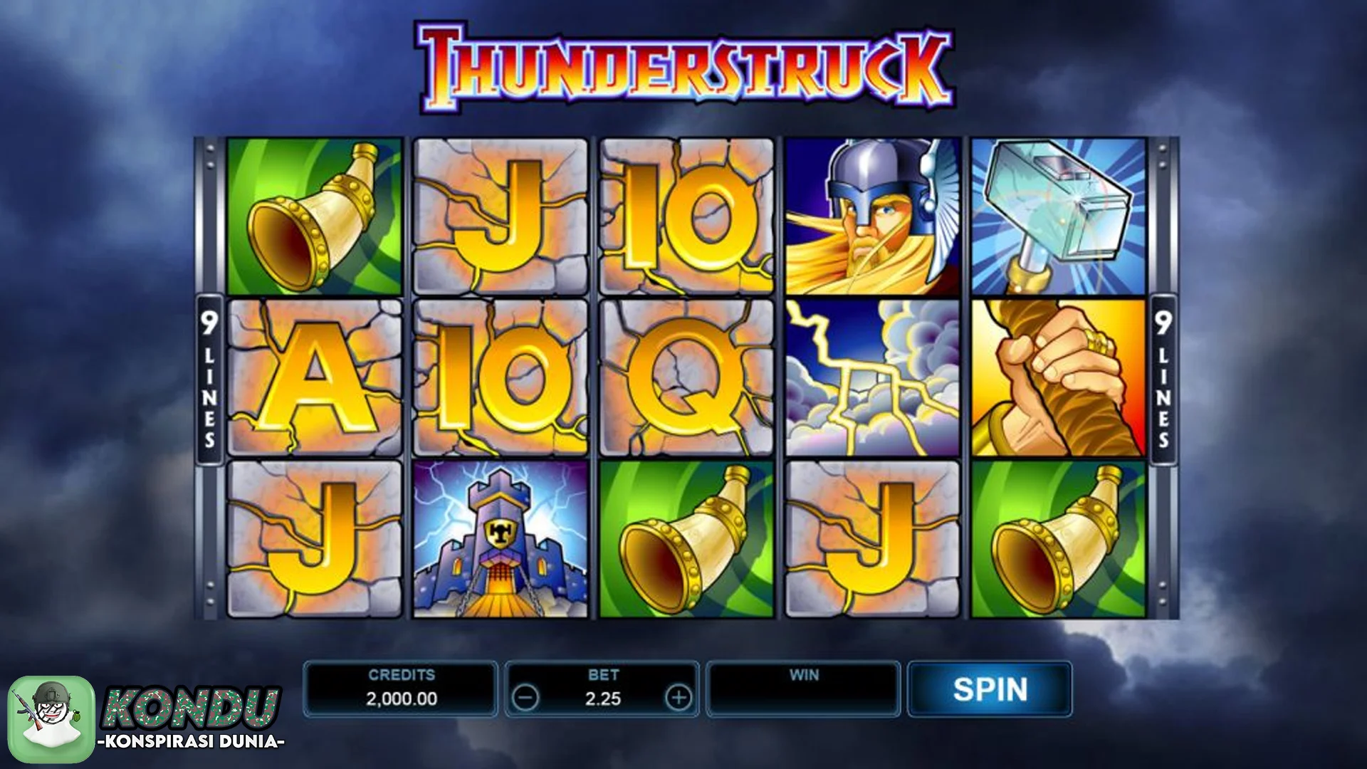 Psikologi Warna di Thunderstruck 2025: Palet Biru & Emas Bikin Nyaman