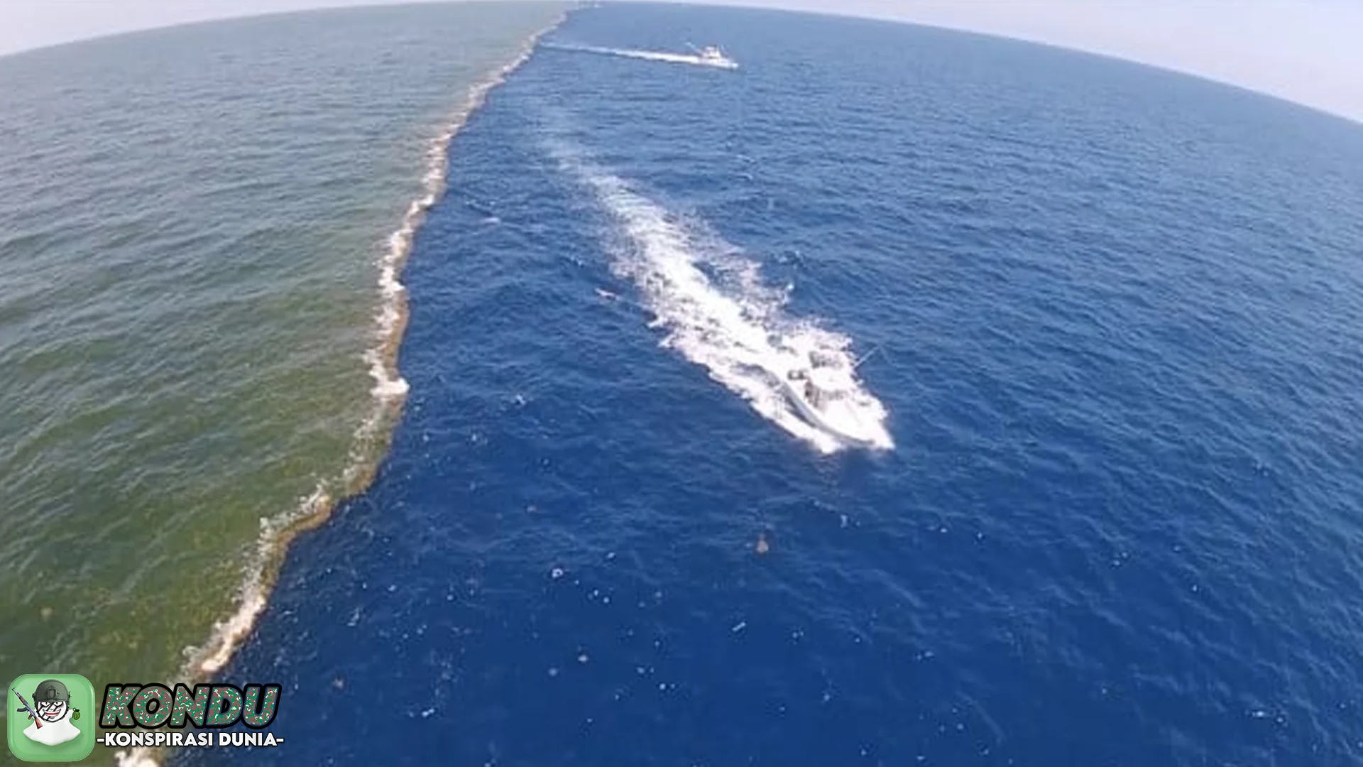 Konspirasi 4 Fenomena Aneh Air Laut Terpisah Suramadu Mirip Gibraltar