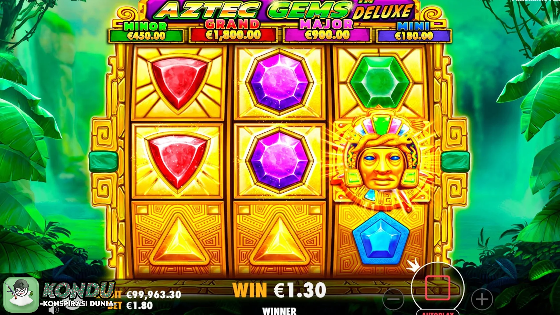 Bukan Permata Biasa! Aztec Gems Deluxe Ternyata 5 Level Mewah