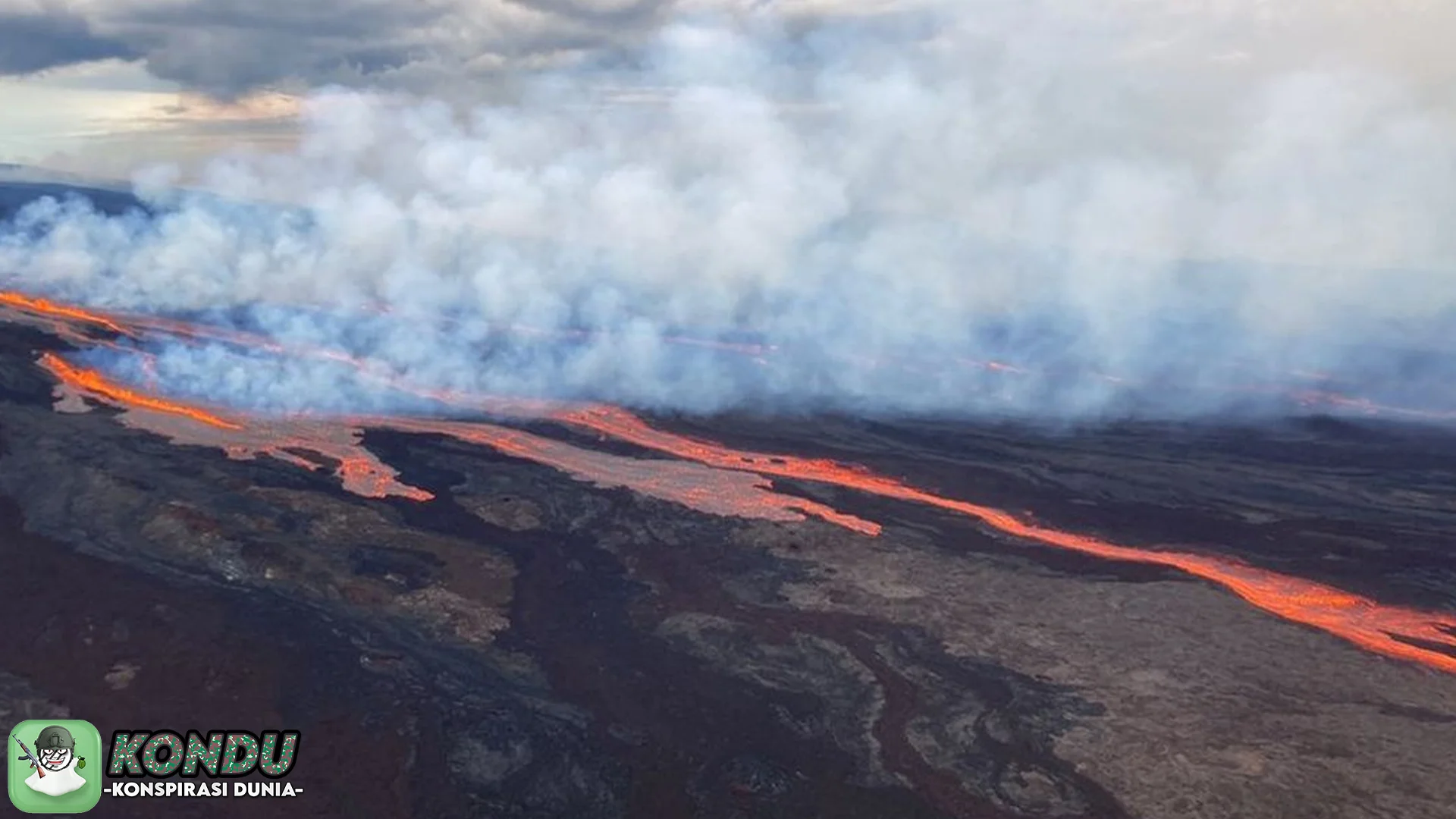 Konspirasi Gunung Api Terbesar Dunia Pecah Setelah Hampir 40 Tahun