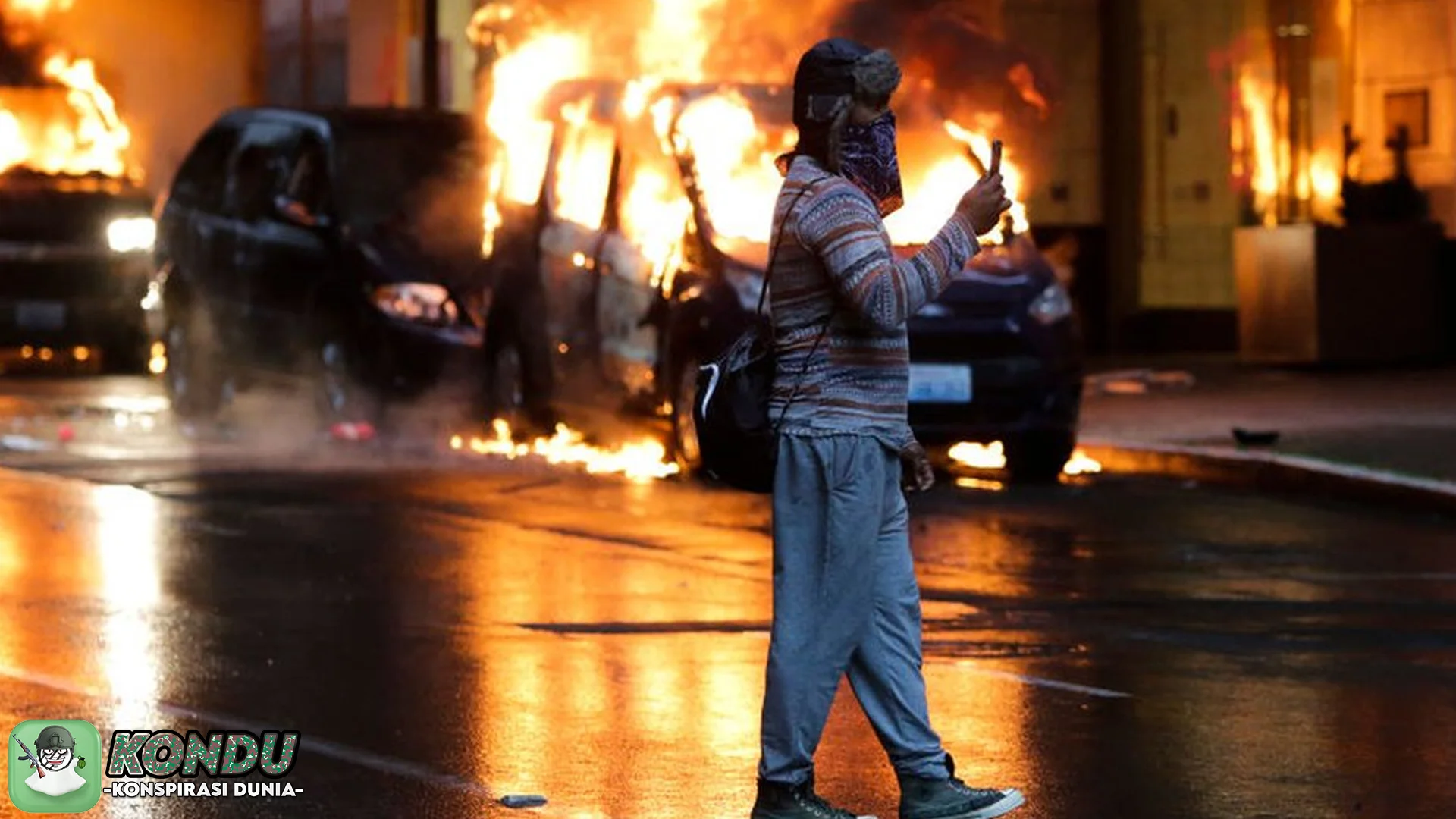 4 Teori Konspirasi Aksi Demo George Floyd Yang Menggemparkan Publik