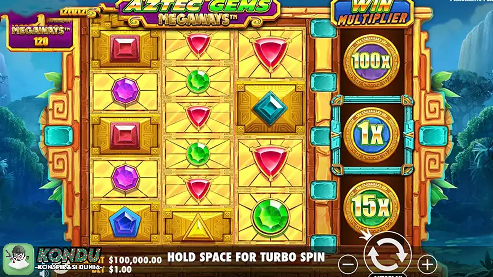 Viral Abis 4 Momen Ancient Epik Aztec Gems Megaways Ini